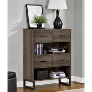 candon-wooden-short-bookcase-brown