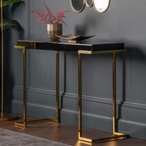 canela-mirrored-console-table-gold-steel-legs-black