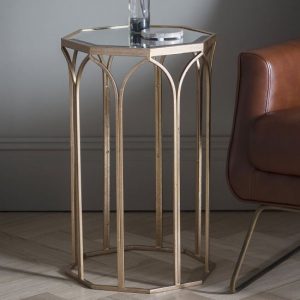 canterbury-octagonal-clear-glass-side-table-gold