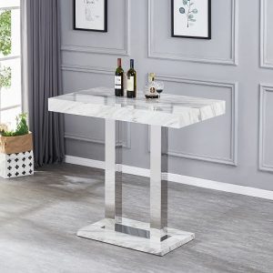 caprice-marble-effect-bar-table-white-stainless-steel