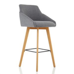 carmen-grey-fabric-high-bar-stool-wooden-leg