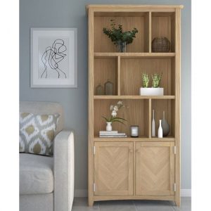 carno-wooden-large-multi-display-bookcase-blond-oak