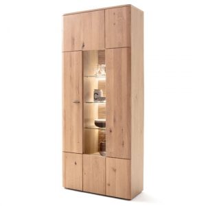 cartago-led-wooden-display-cabinet-planked-oak-2-doors