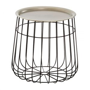 casa-round-metal-side-table-silver-black