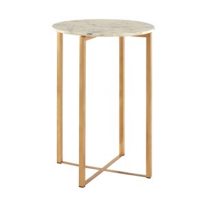 casa-round-white-marble-side-table-gold-metal-frame