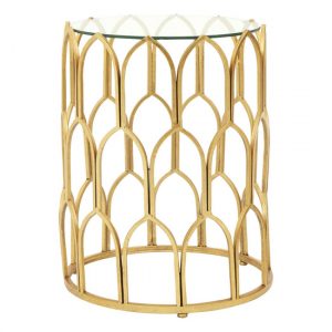 cascade-clear-glass-top-side-table-gold-leaf-frame