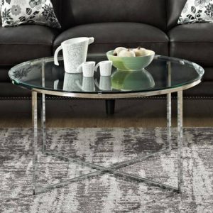 casper-round-clear-glass-coffee-table-chrome-metal-frame