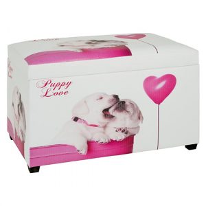 chino-synthetic-leather-storage-ottoman-puppy-print