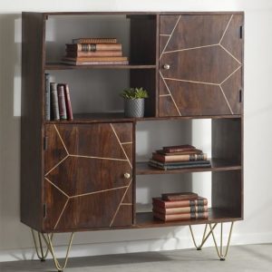 chort-wooden-display-cabinet-dark-walnut-2-doors