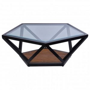 ciao-clear-glass-top-pentagon-coffee-table-black-metal-base