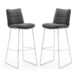 ciko-anthracite-fabric-bar-stools-brushed-legs-pair