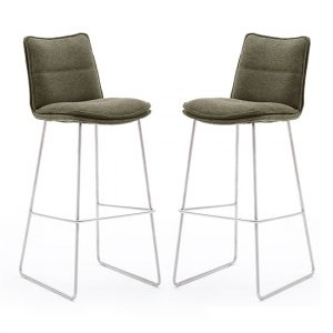 ciko-olive-fabric-bar-stools-brushed-legs-pair
