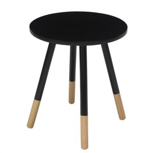 clacton-round-side-table-black