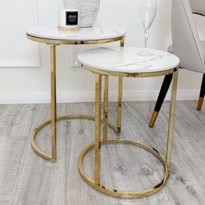clive-polar-white-sintered-nest-of-2-tables-gold-frame