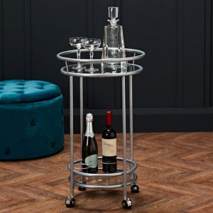 collins-glass-shelves-drinks-trolley-silver-frame