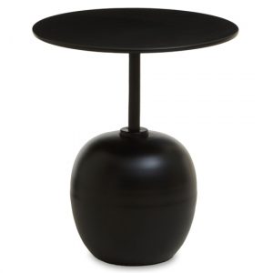cordue-round-metal-side-table-black