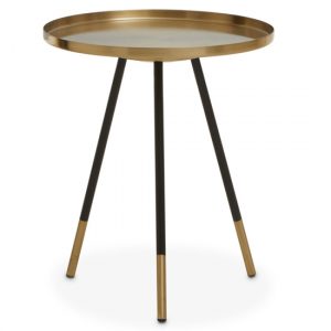 cordue-round-metal-side-table-gold-black