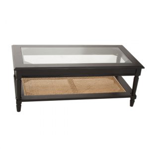corson-clear-glass-coffee-table-rattan-undershelf-black