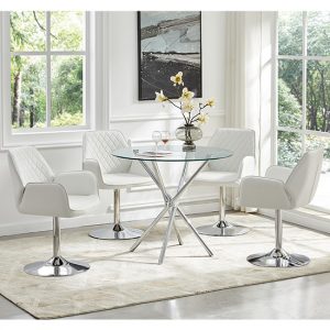 criss-cross-glass-dining-table-4-bucketeer-white-chairs