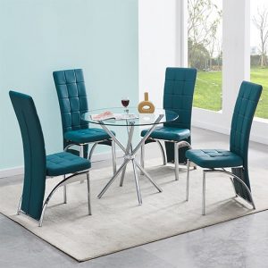 criss-cross-glass-dining-table-4-ravenna-teal-chairs