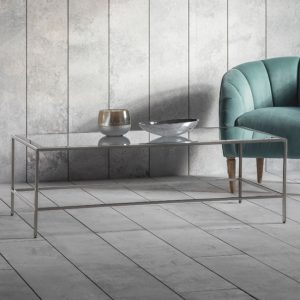 custer-clear-glass-coffee-table-silver-metal-frame