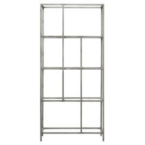 custer-clear-glass-display-unit-silver-metal-frame