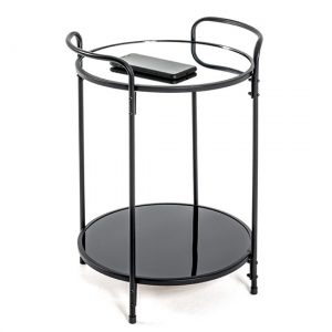 cuyahoga-round-mirrored-side-table-black-metal-frame
