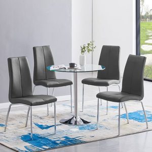 dante-clear-glass-dining-table-4-opal-grey-chairs