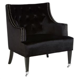 darligo-upholstered-velvet-armchair-black
