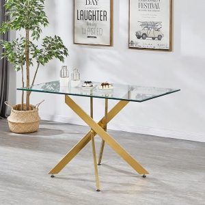 daytona-glass-small-dining-table-brushed-gold-base