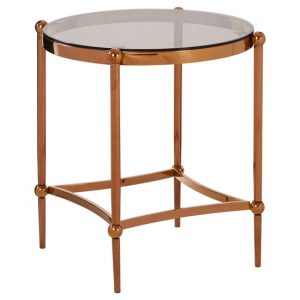 denebola-brown-glass-top-side-table-rose-gold-frame