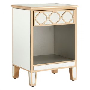 dziban-mirrored-glass-side-table-1-drawer-gold