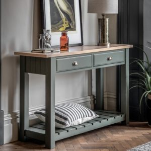 elvira-wooden-console-table-2-drawers-oak-moss