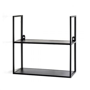 elwoka-metal-2-shelves-wall-hung-shelf-black