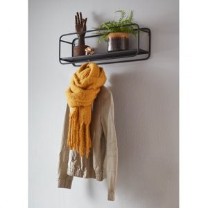 elwoka-metal-wall-shelf-coat-rack-black