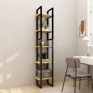 emlen-40cm-solid-pinewood-5-tier-bookcase-natural