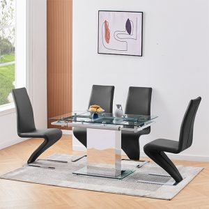 enke-extend-glass-dining-table-4-demi-z-black-chairs