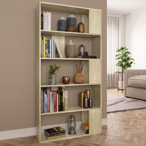 errigal-wooden-bookcase-room-divider-sonoma-oak