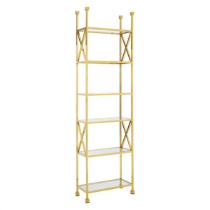 fafnir-cross-design-clear-glass-bookshelf-gold-frame