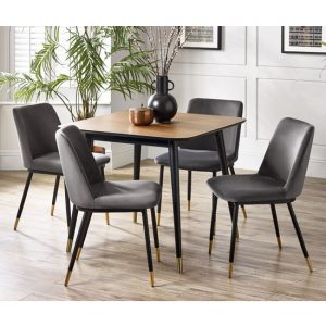farica-square-dining-table-4-daiva-grey-chairs