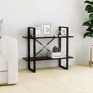 feryal-wooden-2-tier-bookshelf-black