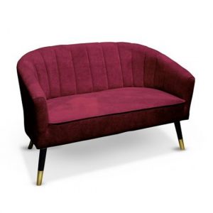 fuoco-velvet-2-seater-sofa-bordeaux-wooden-legs