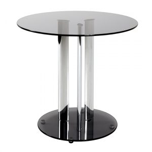 ganado-round-glass-side-table-grey-chrome-support