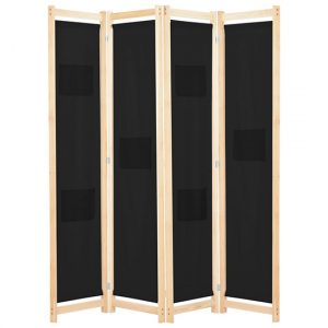 gavyn-fabric-4-panels-160cmx170cm-room-divider-black