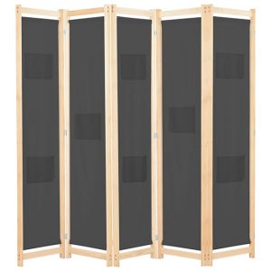 gavyn-fabric-5-panels-200cmx170cm-room-divider-grey