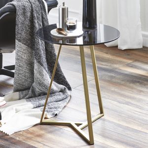 greenbay-round-grey-float-glass-side-table-gold-legs