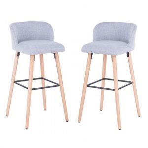 gunning-fabric-bar-stool-grey-wooden-legs-pair