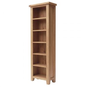 hampshire-wooden-slim-bookcase-lacquered