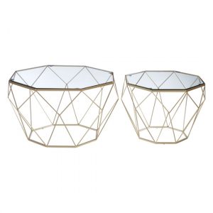 hannah-octagonal-glass-set-of-2-side-tables-champagne-frame