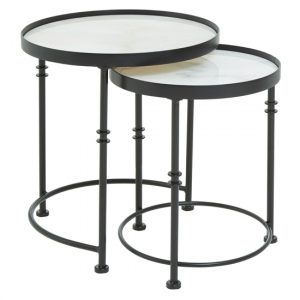 hannah-round-marble-set-of-2-side-tables-black-frame